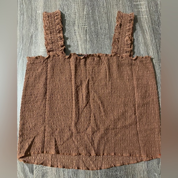 NEW size XL Regina Ruffle Strap cami or tank top - Picture 3 of 5